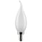 Satco 5.5 Watt CA11 LED Lamp, Frost, Candelabra Base, 90 CRI, 3000K, 120 Volts S21308 - alternate 1